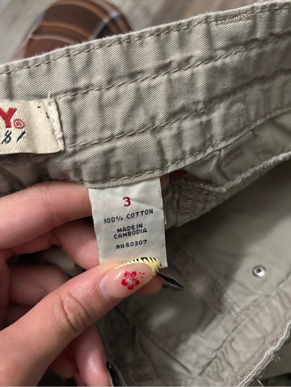 UNIONBAY Cargo Pants in Light Khaki - Picture 4 of 4
